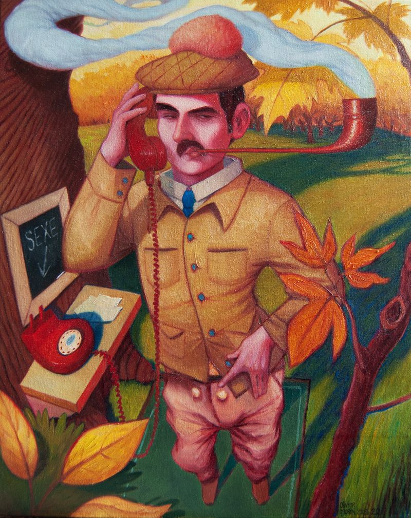 Ligne érotique d'automne